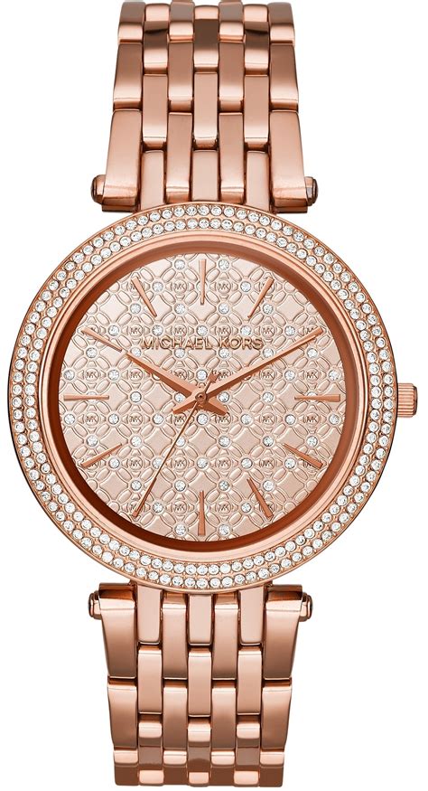 michael kors rose gold watch myer|rose gold watch with numbers.